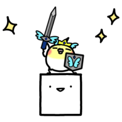 [LINEスタンプ] オカメインコのちきんちゃん☆22