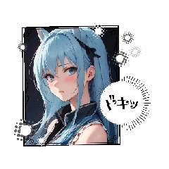 [LINEスタンプ] 馬女スタンプ