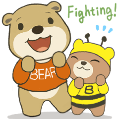 [LINEスタンプ] Bear BOOBOO 20 - かわいい仮装編
