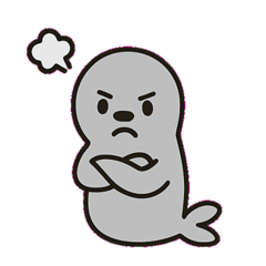 [LINEスタンプ] ごきげんアシカの毎日@SFW