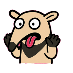 [LINEスタンプ] のんびりアリクイのひとこと@SFW