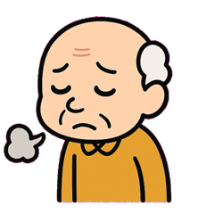 [LINEスタンプ] おちゃめなおじいのひとこと@SFW