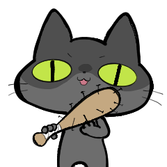 [LINEスタンプ] 猫団長2