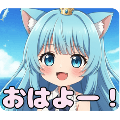 [LINEスタンプ] 人魚ありさスタンプ