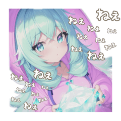 [LINEスタンプ] ダイヤモンドパステル⭐︎煌めく虹色普段使