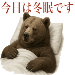 [LINEスタンプ] サラリーマン熊の毎日