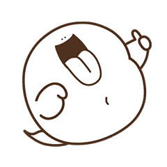 [LINEスタンプ] ばけデブ
