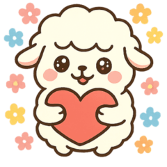 [LINEスタンプ] ふわもこ羊さん