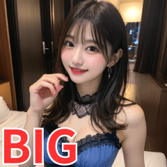 [LINEスタンプ] 【BIG】キャバ嬢の誘惑と罵倒＠大人の会話