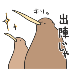 [LINEスタンプ] キーウィのキューちゃん