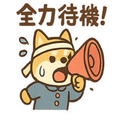 [LINEスタンプ] 全力どうぶつ応援団