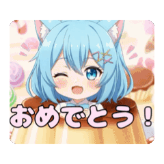 [LINEスタンプ] プリンありさアニメーション