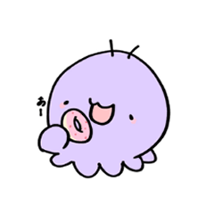 [LINEスタンプ] タコっ子とホタテっ子