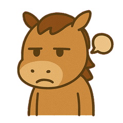 [LINEスタンプ] おちゃめウマのひとこと@SFW