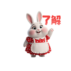 [LINEスタンプ] 太っちょウサちゃんの日常