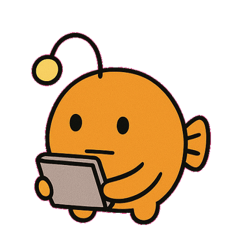 [LINEスタンプ] 喰らうアンコウ@SFW