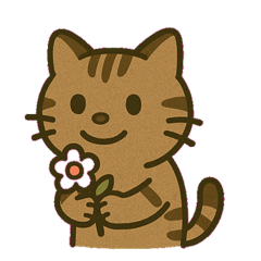 [LINEスタンプ] 森に潜むイリオモテヤマネコ@SFW