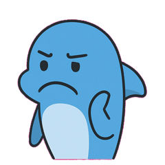 [LINEスタンプ] 笑うイルカ@SFW