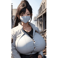 [LINEスタンプ] 肉肉捜査官写真