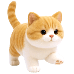 [LINEスタンプ] 動く！ぬいぐるみ風ねこ❤️日常会話