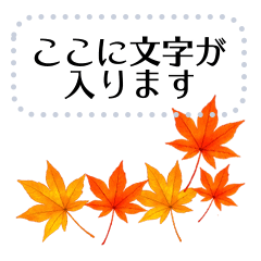 [LINEスタンプ] 大人が使えるシンプルな秋冬の花と実