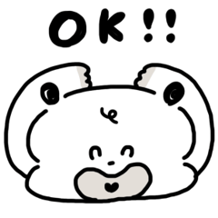 [LINEスタンプ] こいぬのコロ