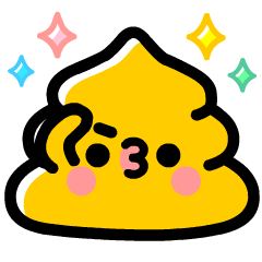 [LINEスタンプ] 飛び出せ！ウンピーちゃん