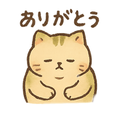 [LINEスタンプ] ほっこりねこの毎日・・・