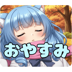 [LINEスタンプ] ピンクマフラーありさみなみスタンプ