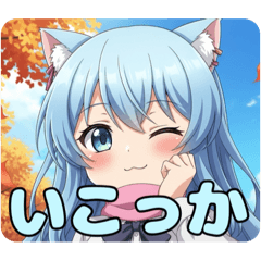 [LINEスタンプ] ピンクマフラーありさスタンプ