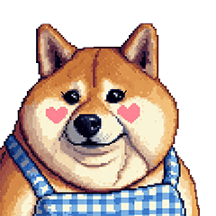 [LINEスタンプ] 主婦な太っちょ柴犬 2