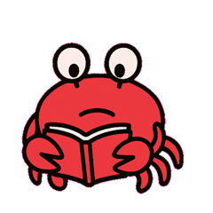 [LINEスタンプ] ゆるカニのまいにち@SFW