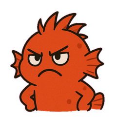 [LINEスタンプ] ツンかわオニカサゴ@SFW