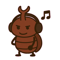 [LINEスタンプ] たたかうカブトムシ@SFW