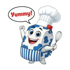 [LINEスタンプ] 牛乳パッくんの日常