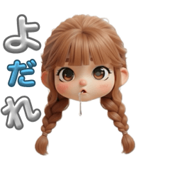 [LINEスタンプ] おんなのこの日々