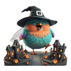 [LINEスタンプ] ぴよちゃんのハロウィンとクリスマス