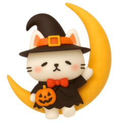 [LINEスタンプ] にゃんこぽんフレンズ〜ハロウィン編