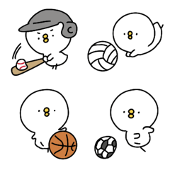 [LINEスタンプ] ピヨコロ スポーツ