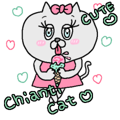 [LINEスタンプ] 猫のキャンティーちゃん 日常スタンプ♡