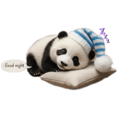[LINEスタンプ] 赤ちゃんパンダの日常生活