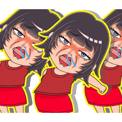 [LINEスタンプ] ヨロコビウーマン2