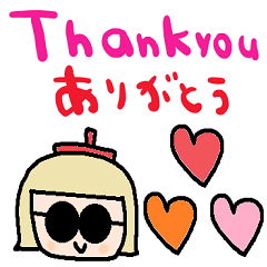 [LINEスタンプ] (nenerin日常会話スタンプ001英語気遣い)