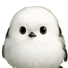 [LINEスタンプ] もふもふシマエナガ.1