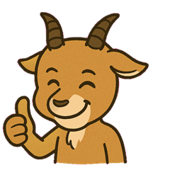 [LINEスタンプ] やさしいカモシカの日常@SFW