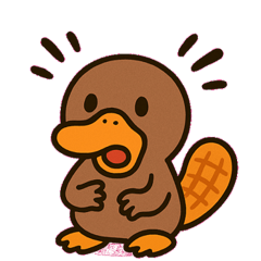 [LINEスタンプ] まったりカモノハシの日常@SFW