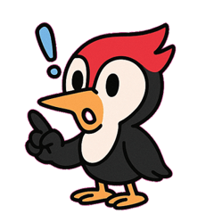 [LINEスタンプ] のんびりキツツキのまいにち@SFW