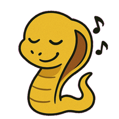 [LINEスタンプ] ツンデレキングコブラ@SFW