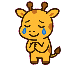 [LINEスタンプ] のんびりキリンのまいにち@SFW