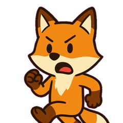 [LINEスタンプ] やさしい森のキツネ@SFW